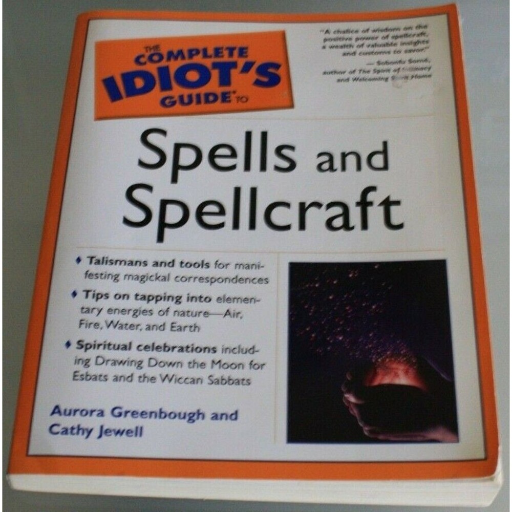 Complete Idiot's Guide to Spells and Spellcraft Greenbough and Jewell Free Ship